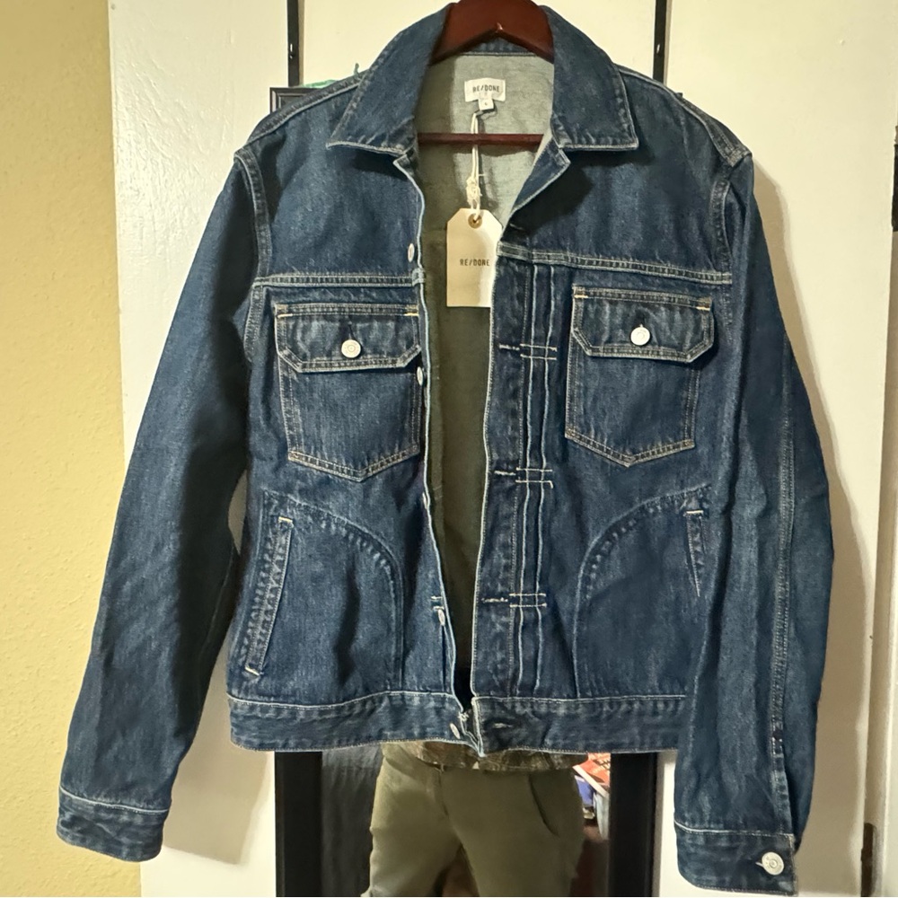 NWT Re/Done CLASSIC DENIM JACKET
